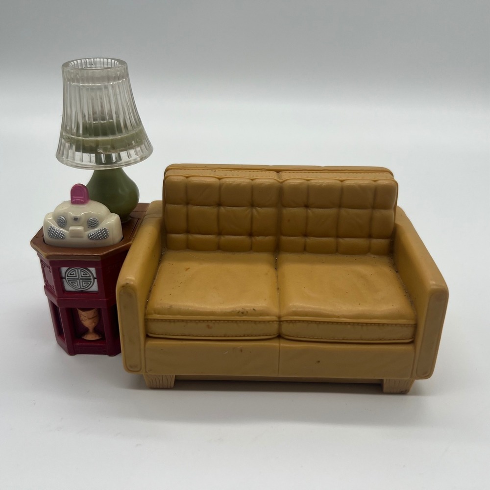 2009 Fisher Price Mattel Loving Family Light Sound Sofa Couch Untested
